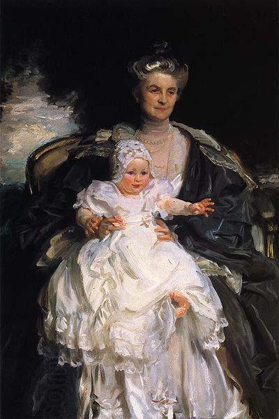 John Singer Sargent Mrs. Henry Phipps and Her Grandson Winston